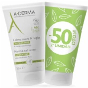 A-derma duplo crema de manos y uñas 50 ml 50% dto 2u