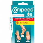 Compeed ampollas  surtido 3 tamaños 10 unidades pack ahorro