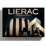 Lierac  pack premium crema tex rica 50 ml + contorno de ojos premium + neceser