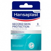 Hansaplast second skin protection  6 parches 73 mm x 36 mm