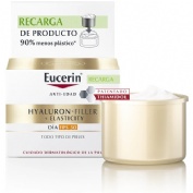 Eucerin hyaluron filler + elasticity dia fps 30  1 envase 50 ml refill