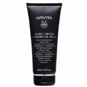 Apivita gel limpiador black detox 150 ml