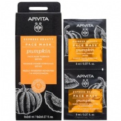 Apivita mascarilla facial detox  pumpkin 2 x8 ml