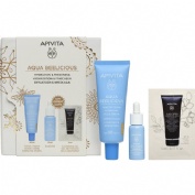 Apivita pack aqua beelcious spf30 con color 40 ml + serum 10 ml + gel limpiador 5 ml