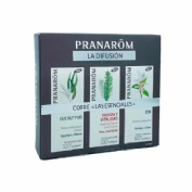 Pranarom cofre difusion 3 ambiente con aceite esenciales bio