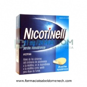 NICOTINELL 21 MG/24 HORAS PARCHE TRANSDERMICO , 28 parches