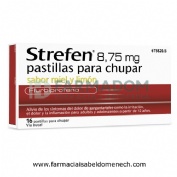 STREFEN 8,75 mg PASTILLAS PARA CHUPAR SABOR MIEL Y LIMON, 16 pastillas