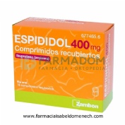 ESPIDIDOL 400 mg COMPRIMIDOS RECUBIERTOS, 18 comprimidos