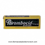 THROMBOCID 1mg/g POMADA, 1 tubo de 60 g