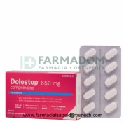 DOLOSTOP 650 MG COMPRIMIDOS , 20 comprimidos
