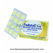 FODONAL 3 MG PASTILLAS PARA CHUPAR SABOR LIMON 24 pastillas