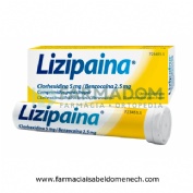 LIZIPAINA CLORHEXIDINA 5 MG/BENZOCAINA 2,5 MG COMPRIMIDOS PARA CHUPAR ,20 comprimidos