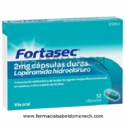 FORTASEC 2 mg CAPSULAS DURAS 20 cápsulas