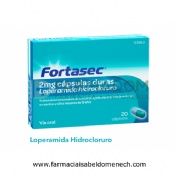 FORTASEC 2 mg CAPSULAS DURAS 20 cápsulas