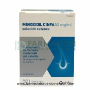 DINAXIL 50 MG/ML SOLUCION CUTANEA, 2 frascos de 120 ml