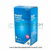 IBUDOL PEDIATRICO 40 MG/ML SUSPENSION ORAL, 1 frasco de 150 ml + jeringa graduada