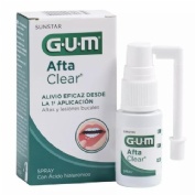 Gum aftaclear spray  1 envase 15 ml