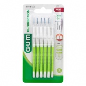 Cepillo interdental gum 2114 bi-direction 6 unidades 0,7 mm - gum 2114 bi-direction