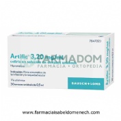 ARTIFIC 3,20 mg/ml COLIRIO EN SOLUCION EN ENVASE  UNIDOSIS , 30 envases unidosis de 0,5 ml