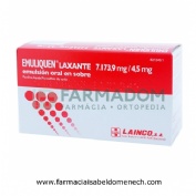 EMULIQUEN LAXANTE 7.173,9 mg/4,5 mg EMULSION ORAL EN SOBRES , 10 sobres