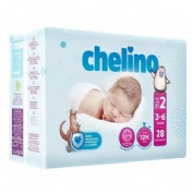 CHELINO FASHION & LOVE PAÑAL INFANTIL (T- 2 (3 - 6 KG) 28 PAÑALES)