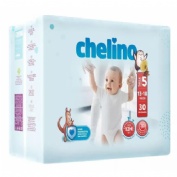 PAÑAL INFANTIL - CHELINO FASHION & LOVE (T- 5 (13 - 18 KG) 30 PAÑALES)