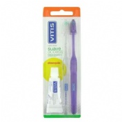 CEPILLO DENTAL ADULTO - VITIS ACCESS (SUAVE BLISTER 2 U)