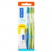 CEPILLO DENTAL ADULTO - VITIS ACCESS (MEDIO BLISTER 2 U)