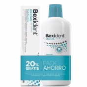Bexident pack encias uso diario colutorio + pasta triclosan
