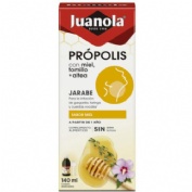 Juanola propolis jarabe con miel tomillo + altea  1 envase 140 ml sabor miel