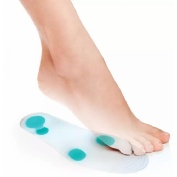 Plantillas con descargas antiimpacto de silicona comforsil 2 unidades talla s cc209s - comforsil