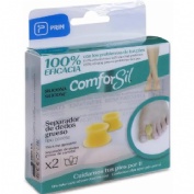 Separadores de dedos - comforsil silicona gruesos (2 unidades talla s cc218s)