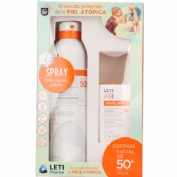 Leti pack defense piel atopica spray+ facial 50+