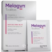 Melagyn toallitas (14 u sobres individuales)