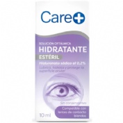 Care+ solucion oftalmica hidratante 0,2%  1 envase 10 ml