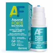 Aquoral forte multidosis gotas oftalmicas lubricantes esteriles 1 envase 10 ml - gotas oftalmicas lu