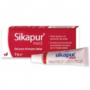 Sikapur med gel para herpes labial (1 envase 2 g)