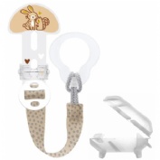 Broche para chupete y cubierta de proteccion - mam clip it! & cover (verde)