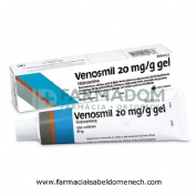VENOSMIL 20 mg/g GEL , 1 tubo de 60 g