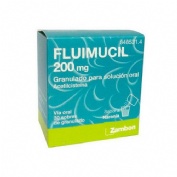 FLUIMUCIL 200 mg GRANULADO PARA SOLUCION ORAL , 30 sobres