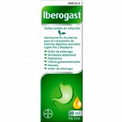 IBEROGAST GOTAS ORALES EN SOLUCION, 1 frasco de 20 ml